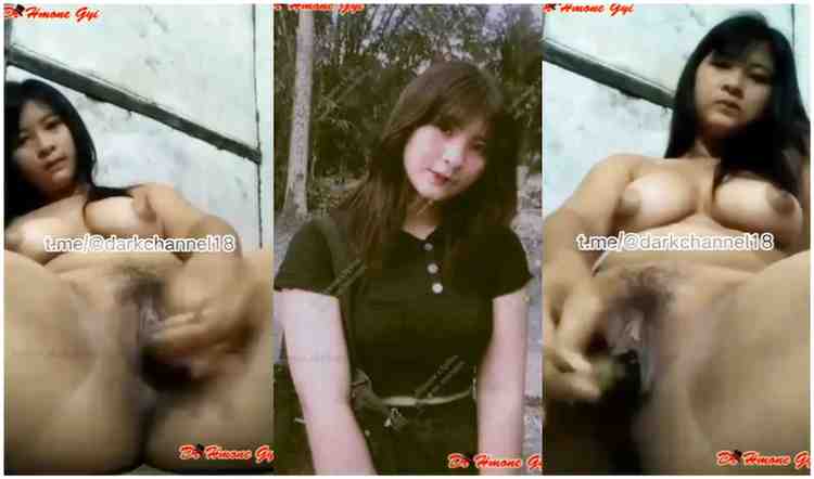 ခရမ်းသီးနဲ့ အဖုတ်ပြဲအောင်ထိုးတဲ့ မြန်မာမလေး