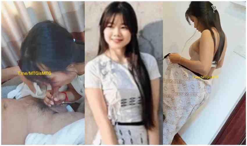 မြန်မာဝတ်စုံလေးနဲ့ စော်လေးကို ရှယ်တီးတဲ့ ဘဲကြီး