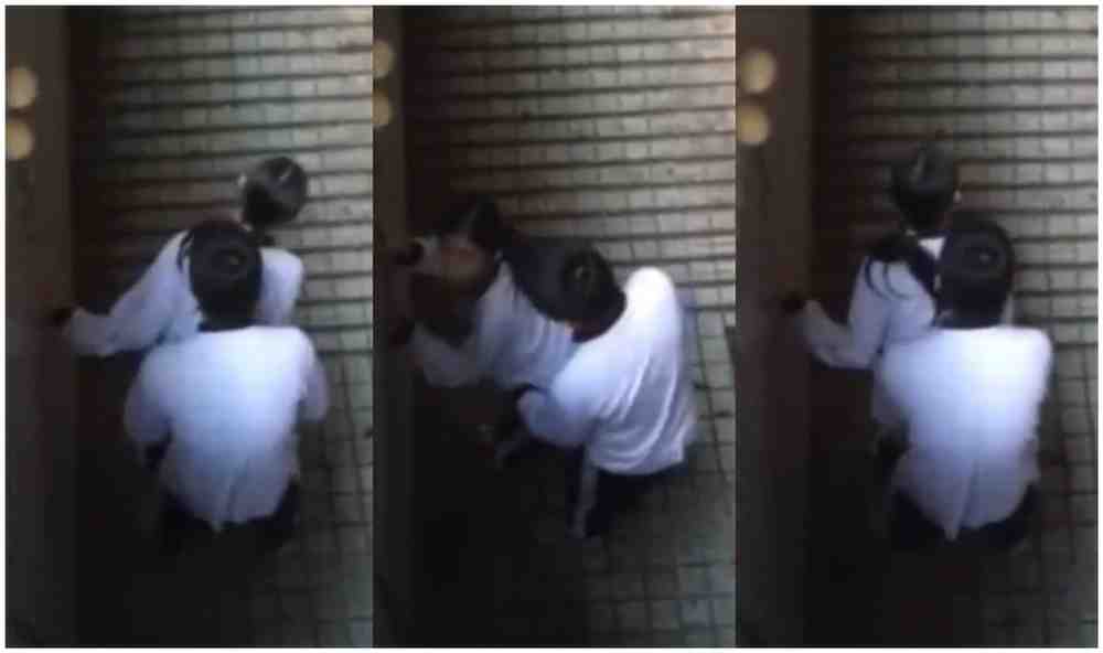 စာမသင်ပဲ ခိုးစားနေတဲ့ ကျောင်းသူလေး