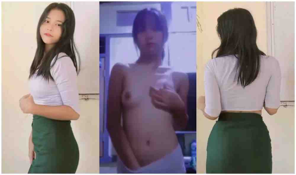 ကျောင်းဆရာကို အဖုတ်ပြတဲ့ ကျောင်းသူလေး