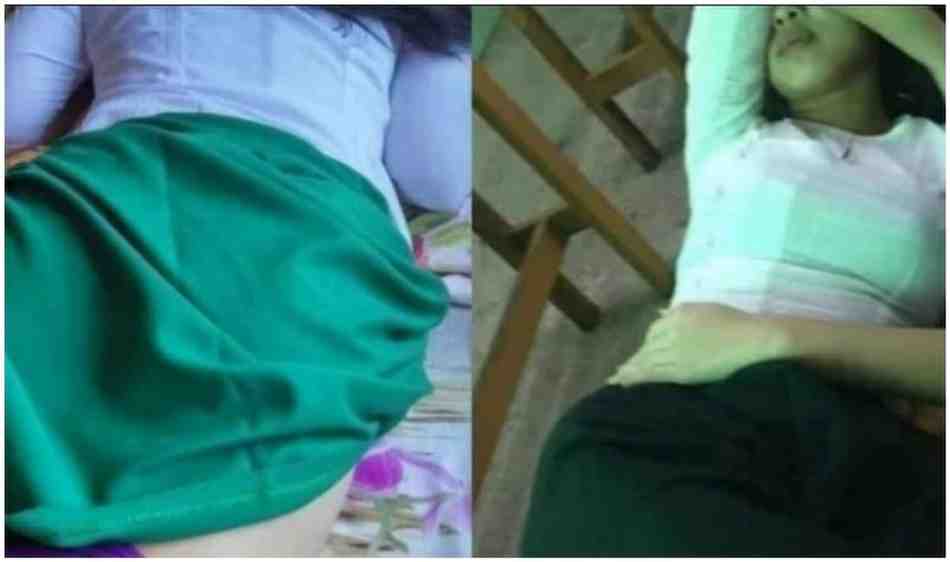 ဆေးခပ်ပြီး ကျောင်းသူလေးကို ရှယ်လိုးတဲ့ ဆရာကြီး