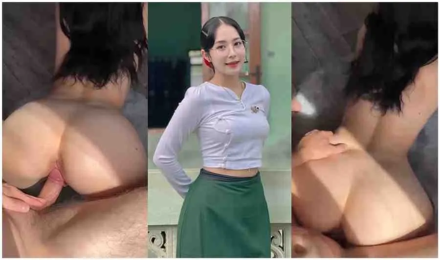 နိင်ငံခြားသားနဲ့ ရှယ်ကုန်းတဲ့ ကျောင်းဆရာမလေး