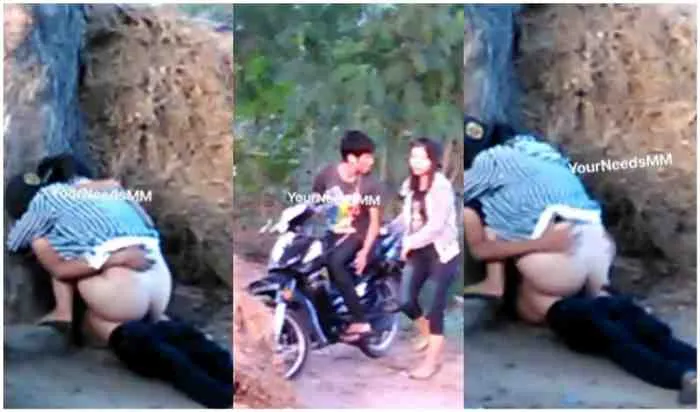 ရွာထိပ်မှာ မြင်းစီးနေတဲ့ ချောင်းရိုက်